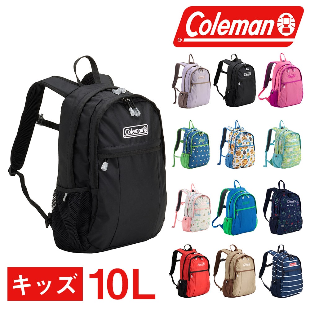 コールマン バッグ リュックサック デイパック バックパック キッズリュック キッズパック Coleman ウォーカーミニ 10L A4 B5 メンズ レディース キッズ 誕生日プレゼント ギフト 1.ブラック -99x2205874
