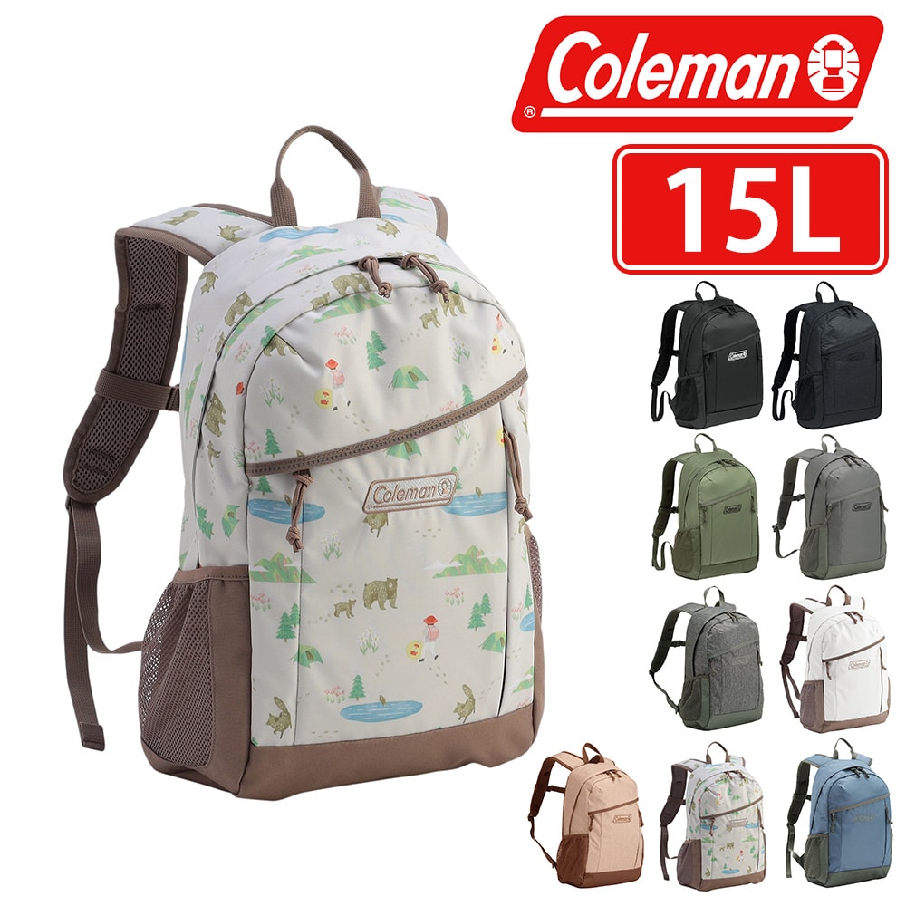 コールマン バッグ リュックサック デイパック バックパック リュック Coleman ウォーカー15 B4 A4 B5 15L メンズ レディース キッズ 誕生日プレゼント ギフト 8.オデカケ -2213994