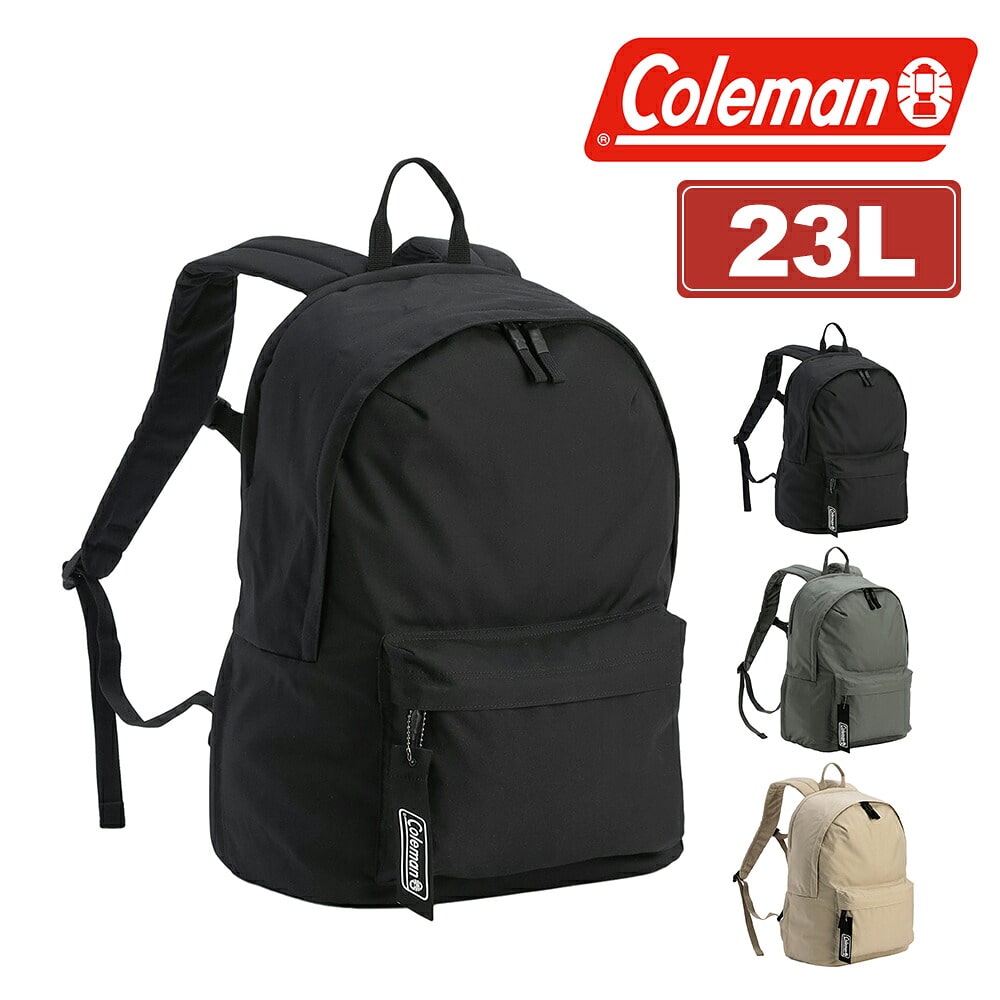 コールマン リュック バックパック デイパック 23L A4 軽量 Coleman ユニウォーカーデイパック23 メンズ レディース キッズ 送料無料 誕生日プレゼント ギフト ラッピング無料 正規代理店 1.ブラック -2234496