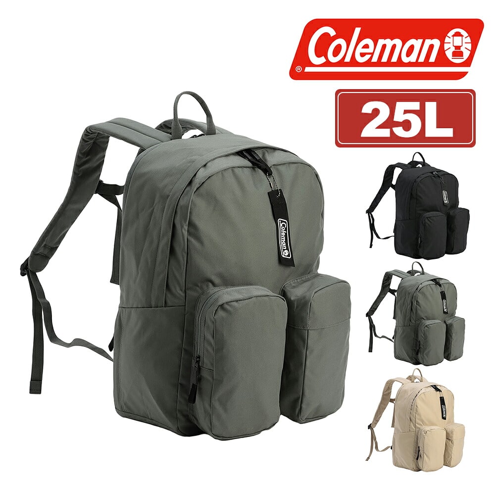 コールマン リュック バックパック デイパック 25L A4 B4 軽量 Coleman ユニウォーカー2デイパック25 メンズ レディース キッズ 送料無料 誕生日プレゼント ギフト ラッピング無料 正規代理店 2.グレー -2234497