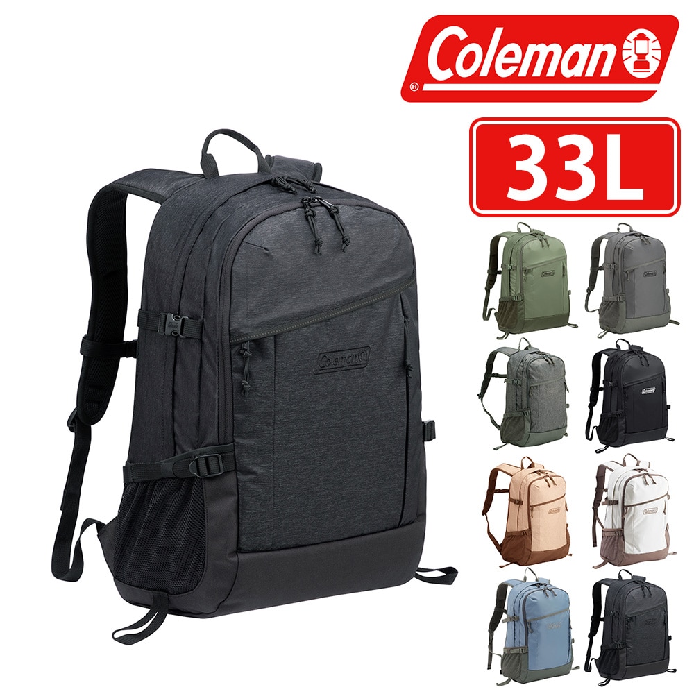 コールマン バッグ リュックサック デイパック バックパック リュック Coleman ウォーカー 33 A3 B4 A4 B5 33L メンズ レディース キッズ 誕生日プレゼント 【正規代理店】 2.ブラックヘザー -99x38971