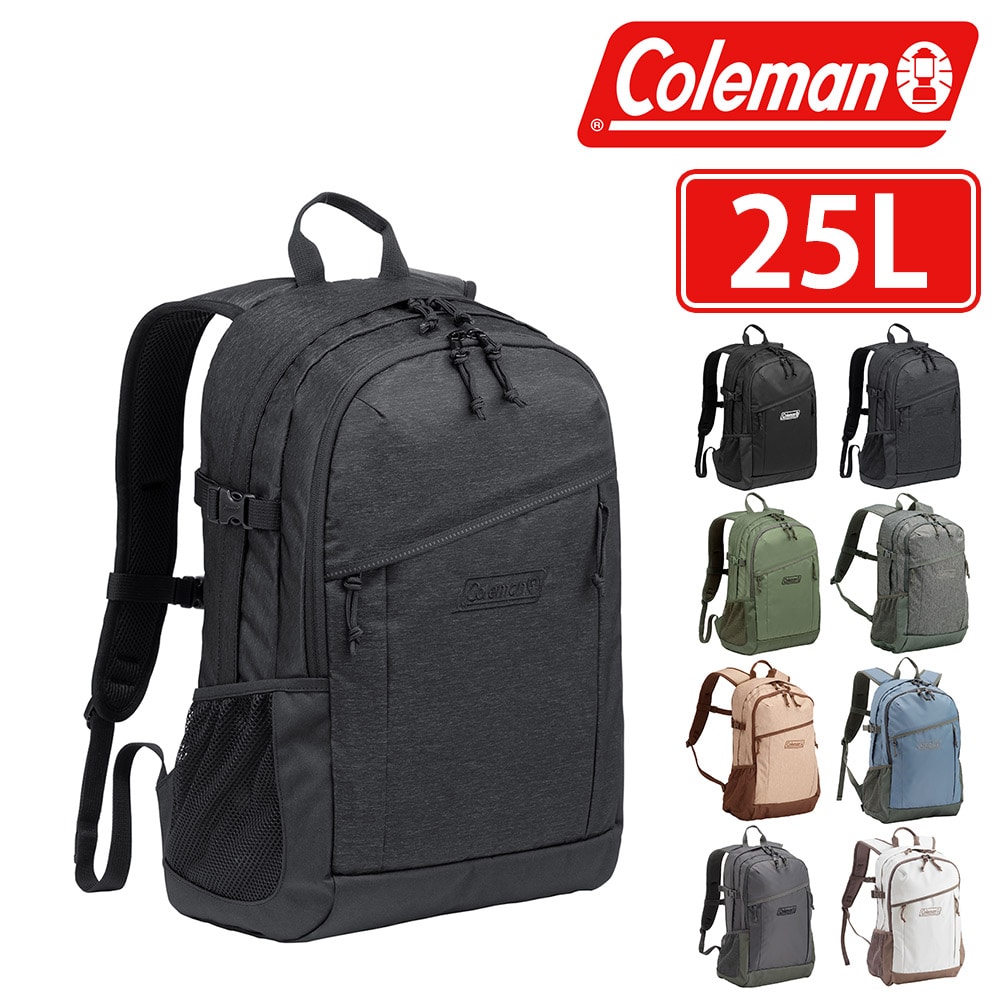 コールマン バッグ リュックサック デイパック バックパック リュック Coleman ウォーカー25 A3 B4 A4 B5 25L メンズ レディース キッズ 誕生日プレゼント 【正規代理店】 2.ブラックヘザー -99x38979