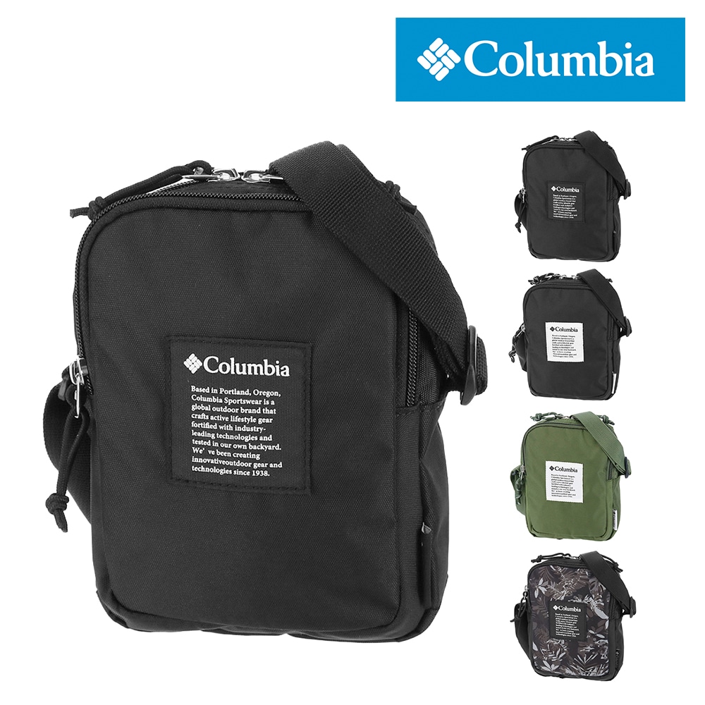 コロンビア バッグ ショルダーバッグ 斜めがけ Columbia アイアンロミオスクエアショルダー A6対応 PU8786 メンズ レディース 誕生日プレゼント ギフト ラッピング無料 正規代理店 1.ブラック -10