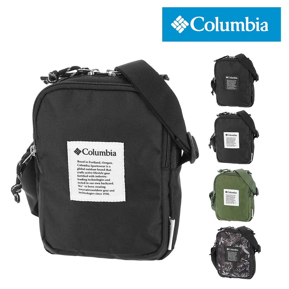 コロンビア バッグ ショルダーバッグ 斜めがけ Columbia アイアンロミオスクエアショルダー A6対応 PU8786 メンズ レディース 誕生日プレゼント ギフト ラッピング無料 正規代理店 2.ブラックxホワイト -16