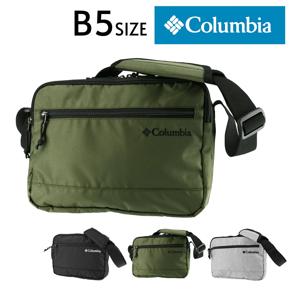 コロンビア ショルダーバッグ B5 Columbia ビッグマディロードショルダー PU8780 PU8814 メンズ レディース 送料無料 誕生日プレゼント ギフト ラッピング無料 【正規代理店】 3.カーキ -52