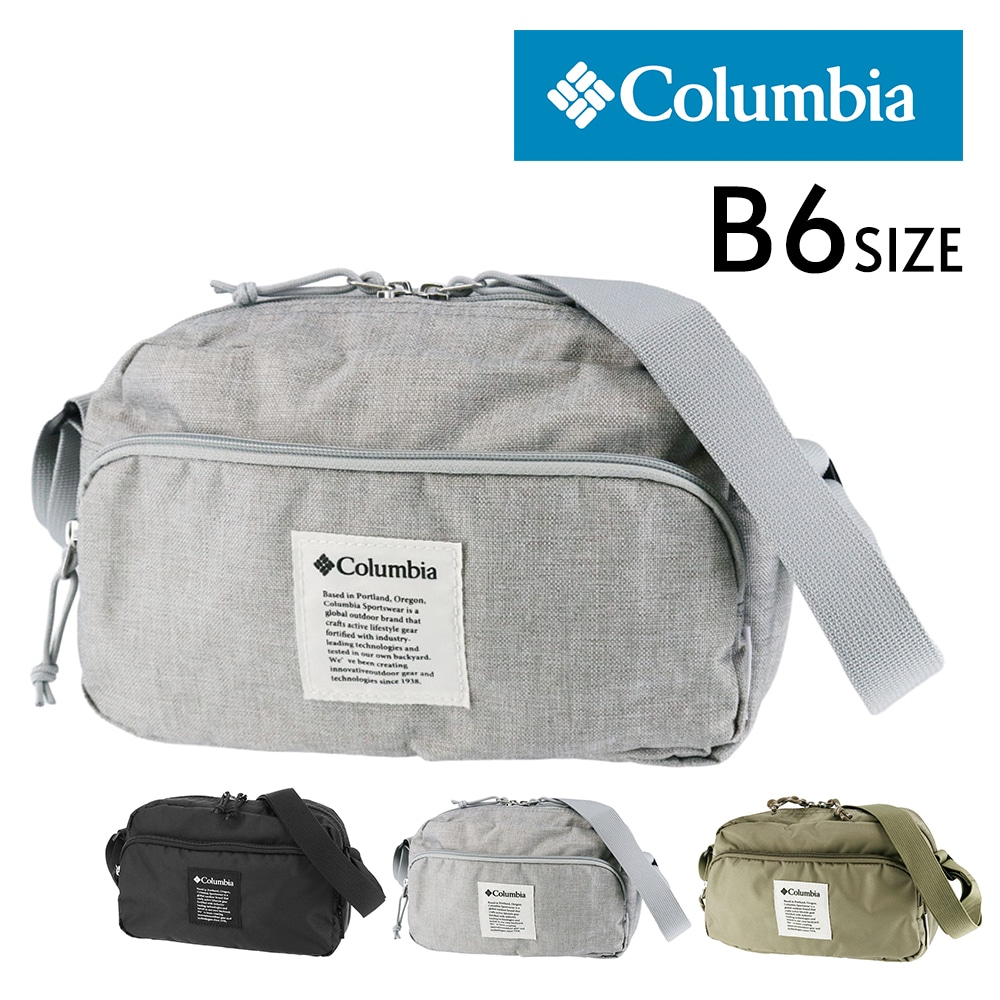 コロンビア ショルダーバッグ B6 Columbia アイアンロメオミニショルダー PU8823 メンズ レディース 誕生日プレゼント ギフト ラッピング無料 【正規代理店】 2.グレー -12