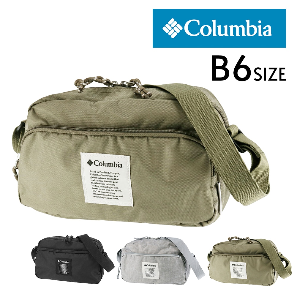 コロンビア ショルダーバッグ B6 Columbia アイアンロメオミニショルダー PU8823 メンズ レディース 誕生日プレゼント ギフト ラッピング無料 【正規代理店】 3.ベージュ -23