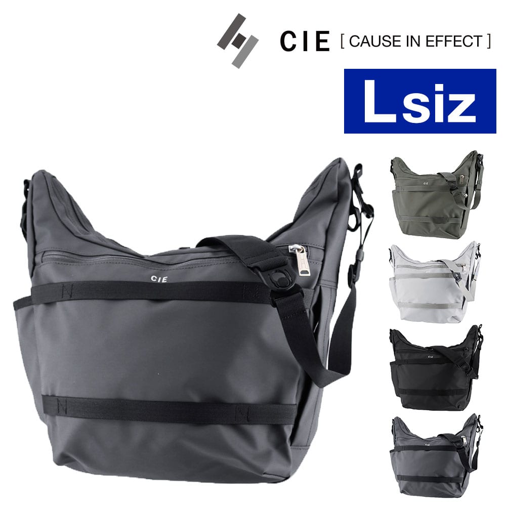シー CIE ショルダーバッグ GRID-3 SHOULDER 032055 4.ネイビーグレー -75