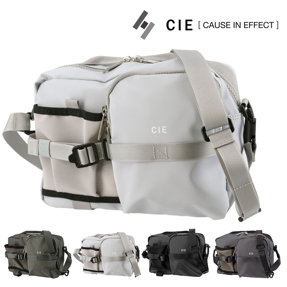 シー CIE トートバッグ GRID-3 TOTE-L 032065 2.ライトグレー -15