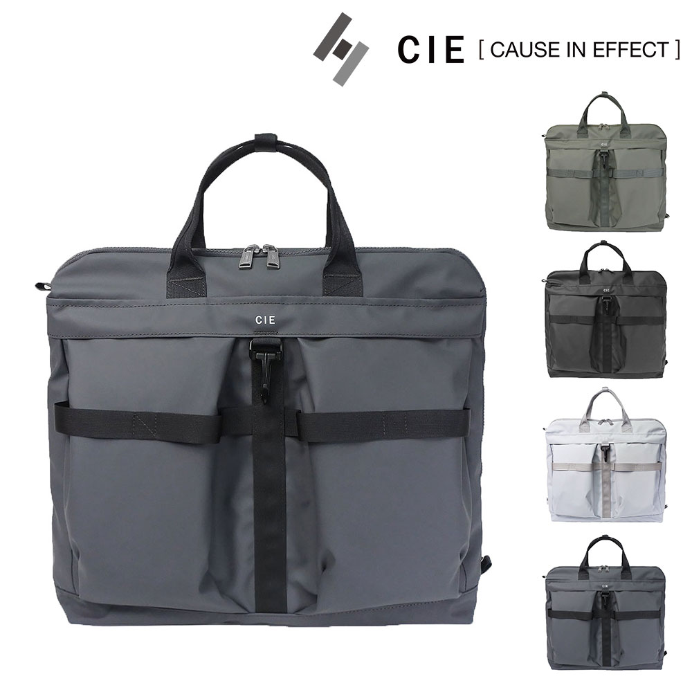 シー トートバッグ ショルダーバッグ 2WAY 手提げバッグ CIE グリッド3 ヘルメットバッグ 15L A4 15インチ 032071 メンズ レディース 日本製 誕生日プレゼント ギフト 【正規代理店】 4.ネイビーグレー -75