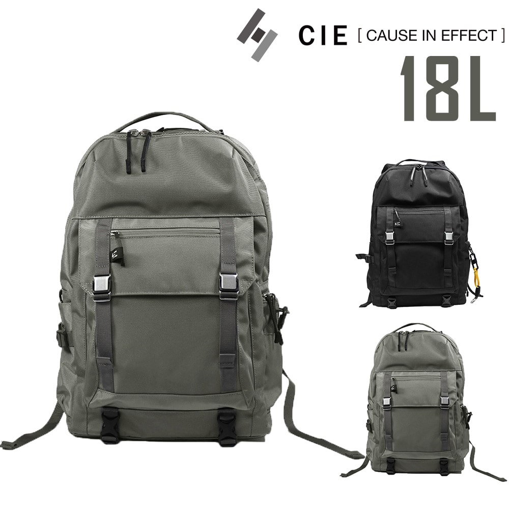 シー バッグ リュックサック デイパック 大容量 CIE エイブル バックパック01 18L B4サイズ A4サイズ 15インチ 202400 メンズ レディース 誕生日プレゼント ギフト 【正規代理店】 2.グレー -15
