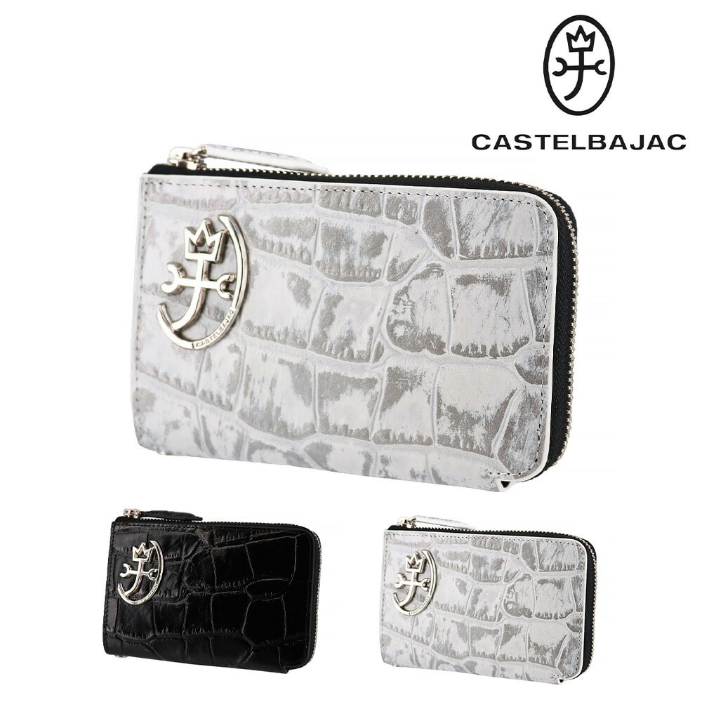 カステルバジャック CASTELBAJAC ジプス 二つ折り財布 023622 2.ホワイト -20xwht