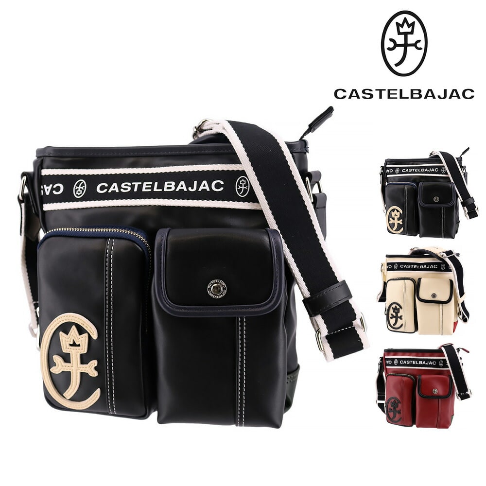 カステルバジャック CASTELBAJAC ドミネ ショルダーバッグ小 024112 1.ブラック -10xblk