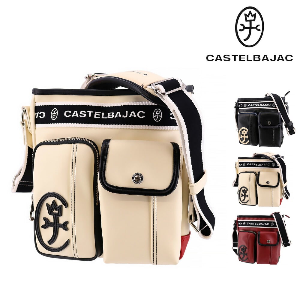 カステルバジャック CASTELBAJAC ドミネ ショルダーバッグ小 024112 2.ホワイト -20xwht