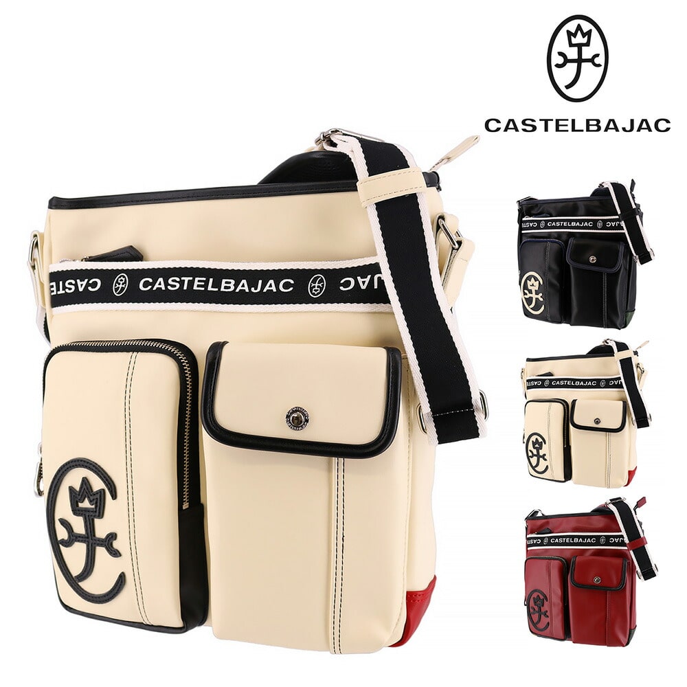 カステルバジャック CASTELBAJAC ドミネ ショルダーバッグ大 024113 2.ホワイト -20xwht