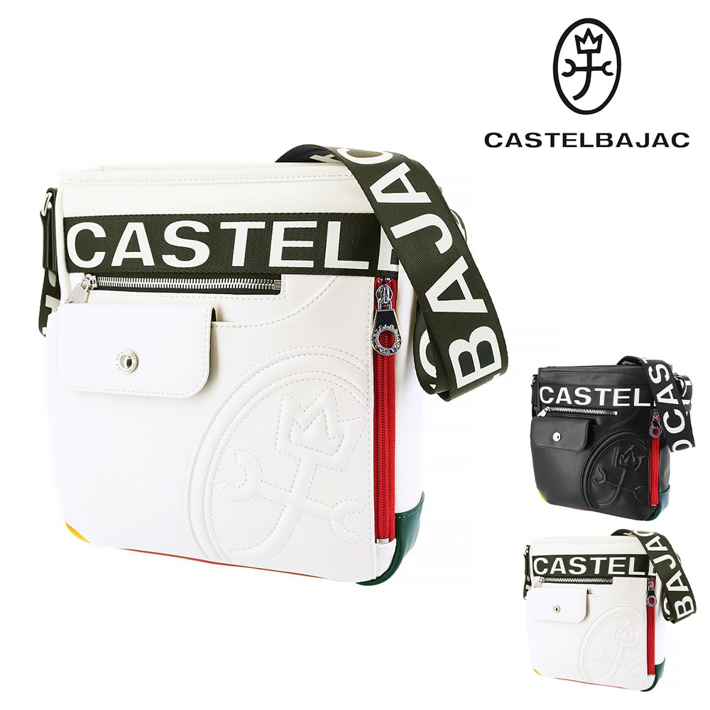 カステルバジャック CASTELBAJAC ダルトン 縦型ショルダーバッグ 26133 2.ホワイト -20xwht