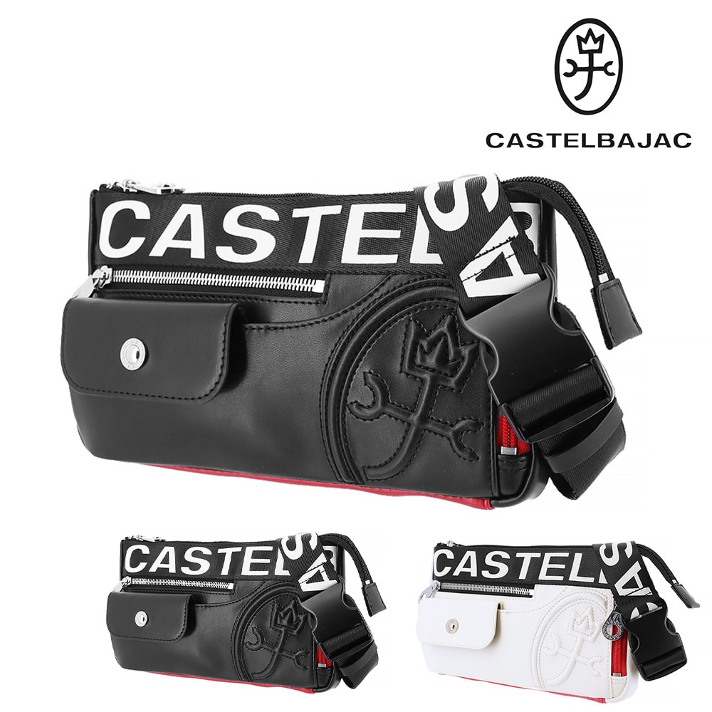 カステルバジャック CASTELBAJAC ダルトン 横型ウエストバッグ 26931 1.ブラック -10xblk