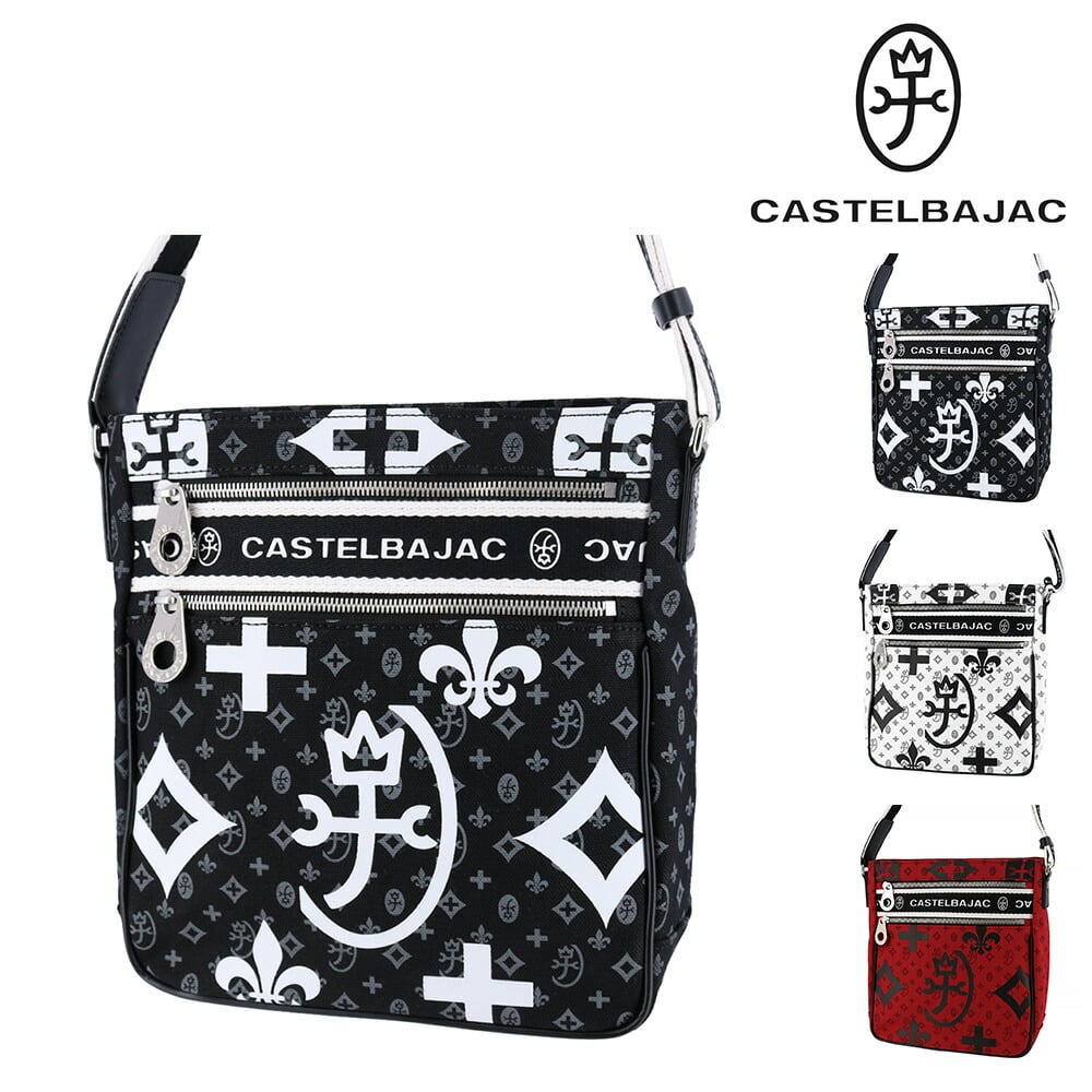 カステルバジャック CASTELBAJAC ニース ショルダーバッグ B5 38111 1.ブラック -10xblk