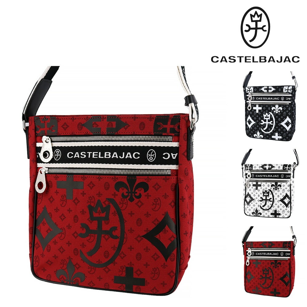 カステルバジャック CASTELBAJAC ニース ショルダーバッグ B5 38111 3.レッド -30xred