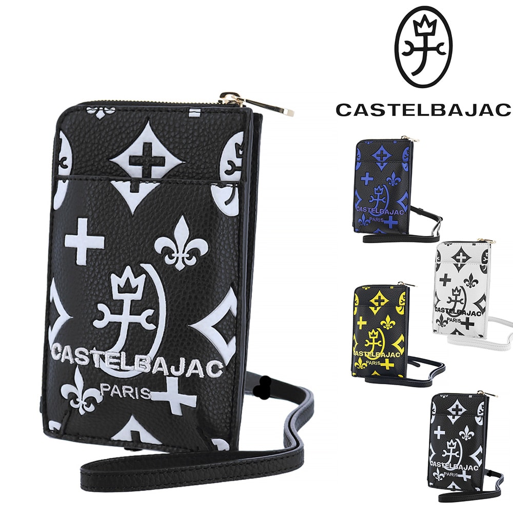 カステルバジャック CASTELBAJAC クレア スマホショルダーバッグ 68134 1.ブラック -10xblk
