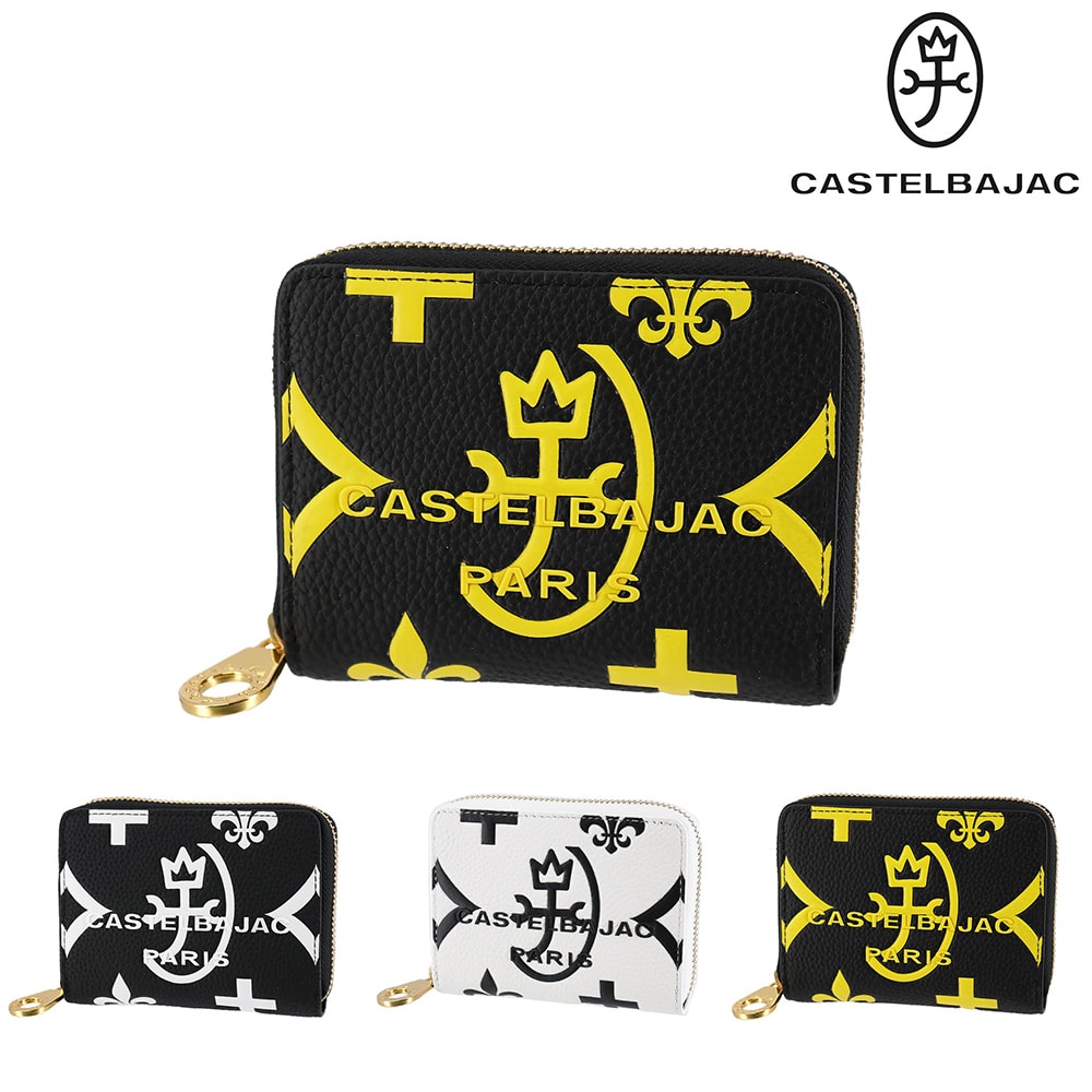 カステルバジャック 財布 バッグ 長財布 CASTELBAJAC クレア コンパクトセミ長財布 68632 メンズ レディース 誕生日プレゼント ギフト【正規代理店】 3.イエロー -ylw