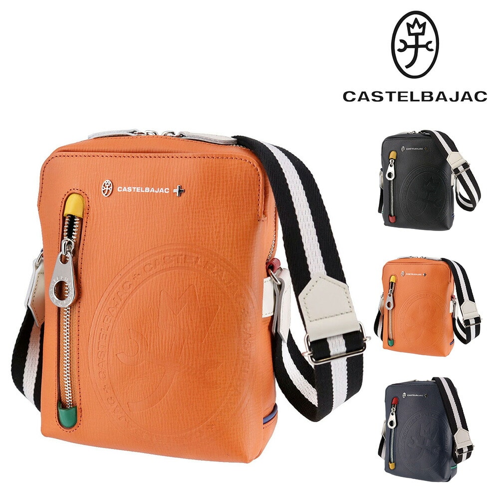 カステルバジャック CASTELBAJAC デンス ミニショルダーバッグ 72111 2.オレンジ -34xorg