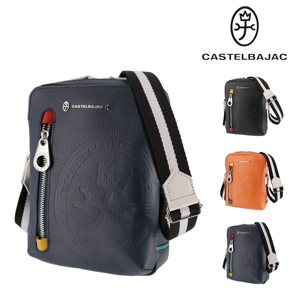 カステルバジャック CASTELBAJAC デンス ミニショルダーバッグ 72111 3.ネイビー -60xnvy