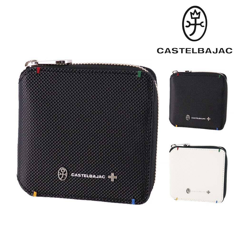 カステルバジャック CASTELBAJAC トルク Torque 二つ折り財布 96634 1.ブラック -10xblk