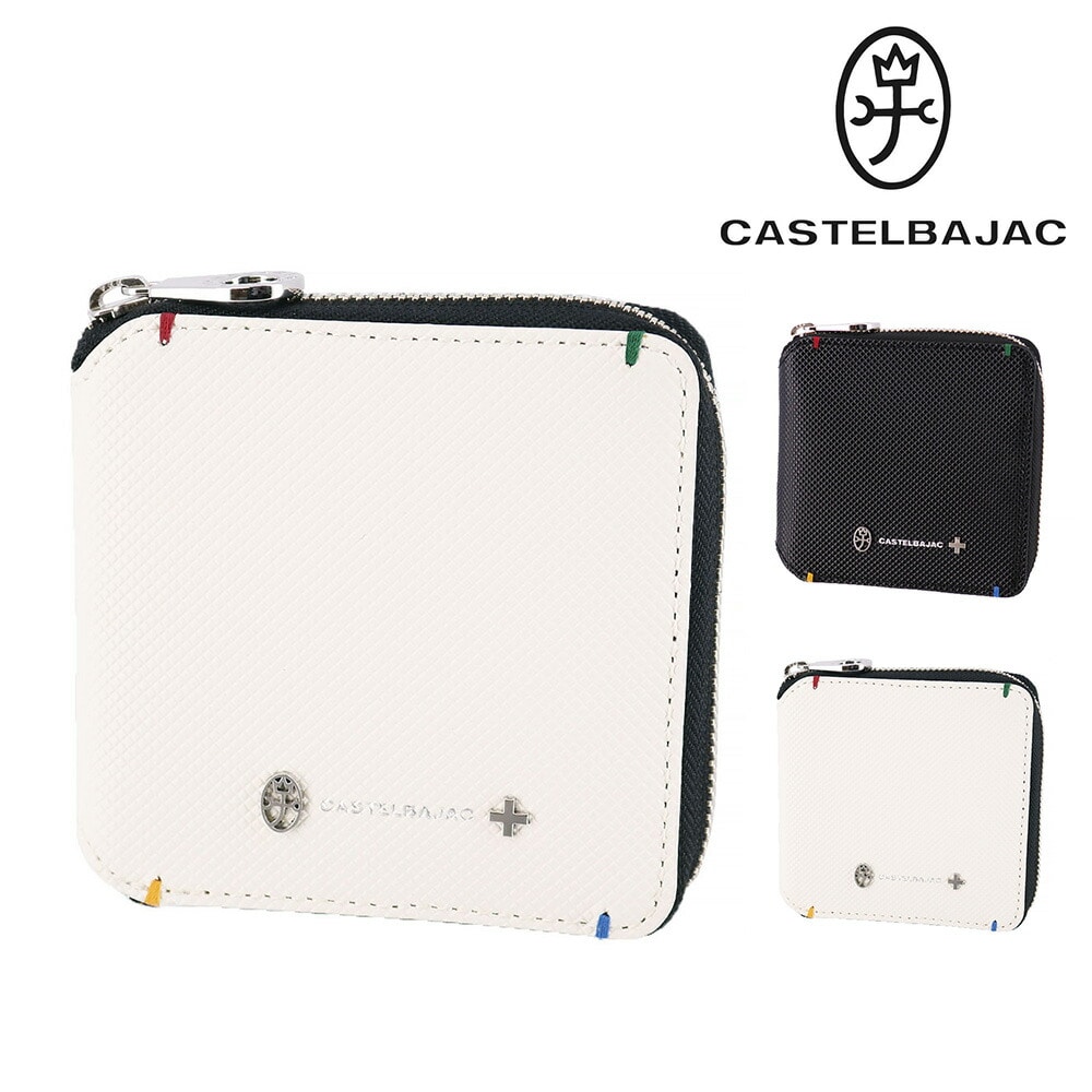 カステルバジャック CASTELBAJAC トルク Torque 二つ折り財布 96634 2.ホワイト -20xwht