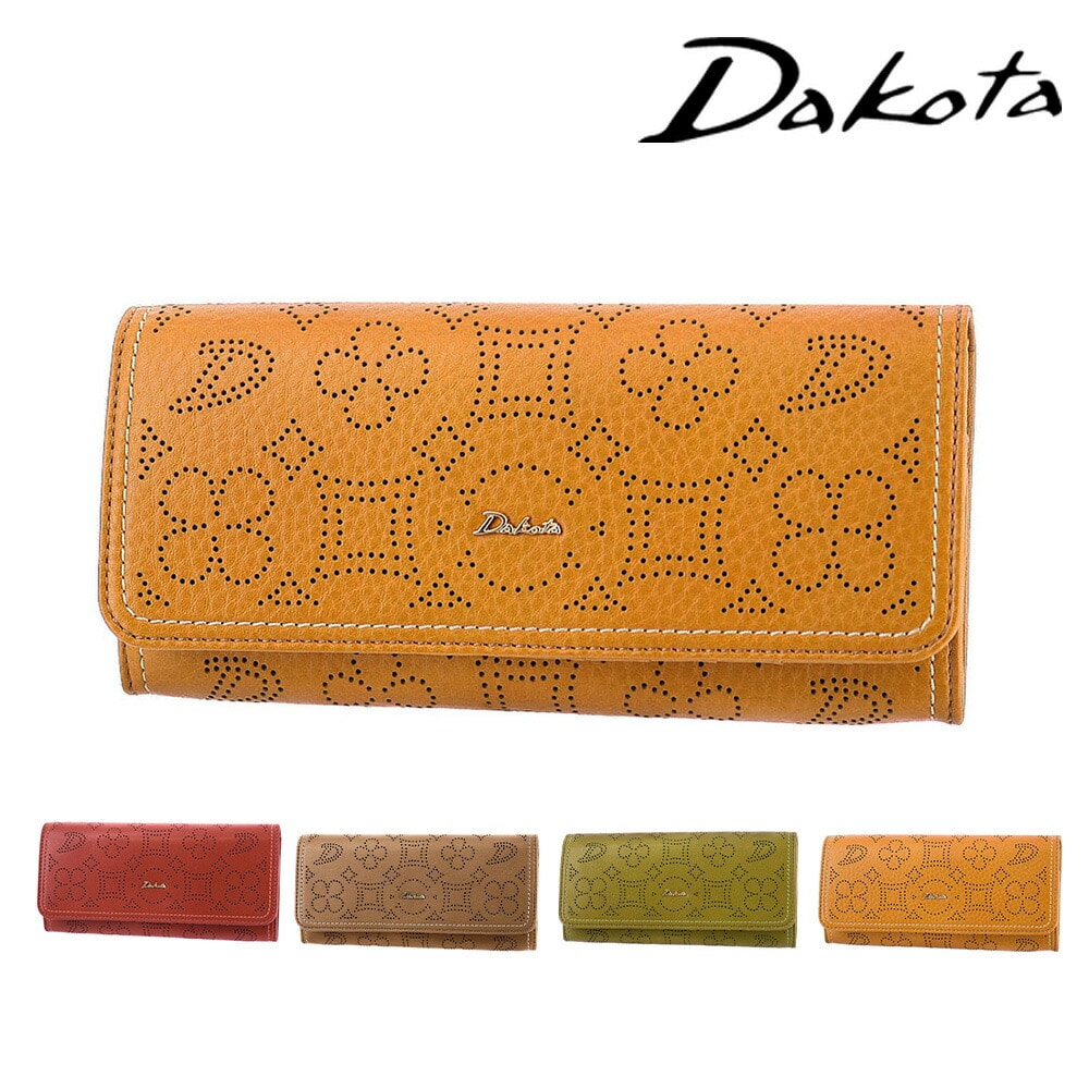 ダコタ Dakota ディクラッセ 被せ長財布 31401 4.マスタード -53x53