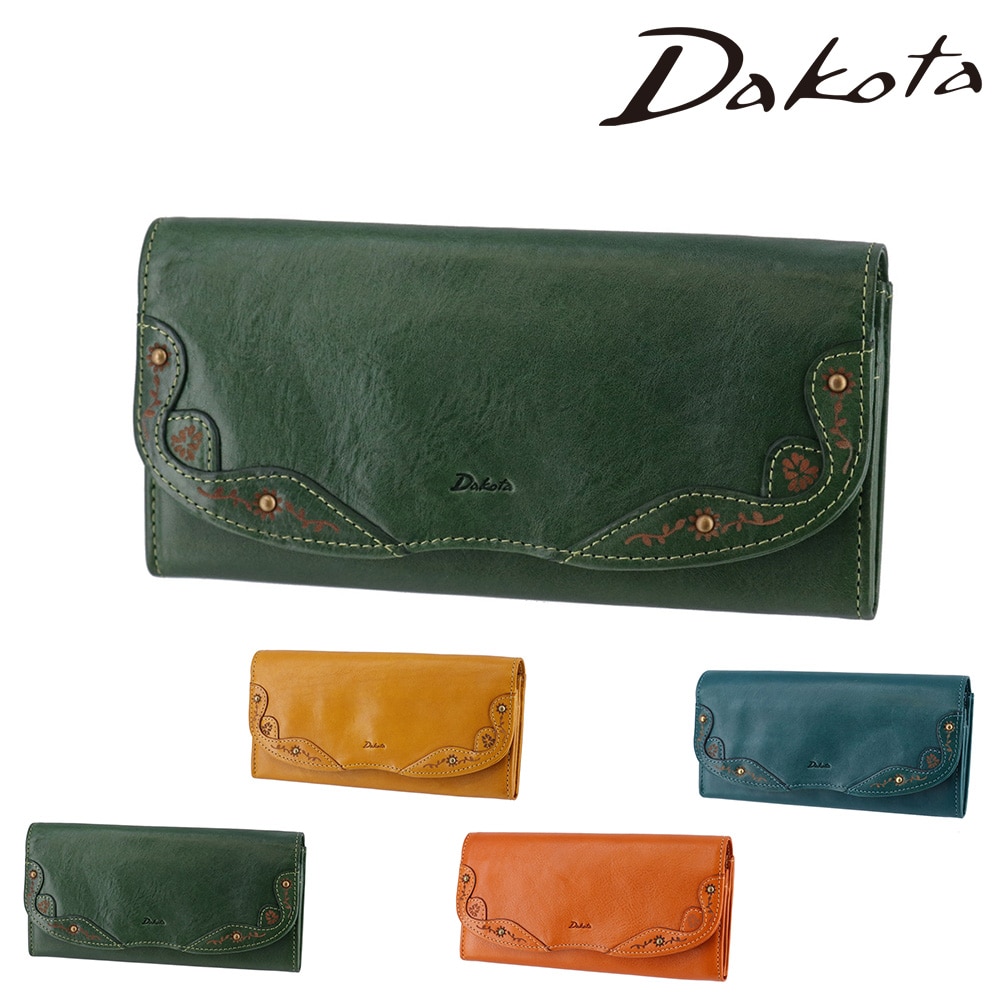 ダコタ Dakota マーゴット 長財布 31602 2.グリーン -50