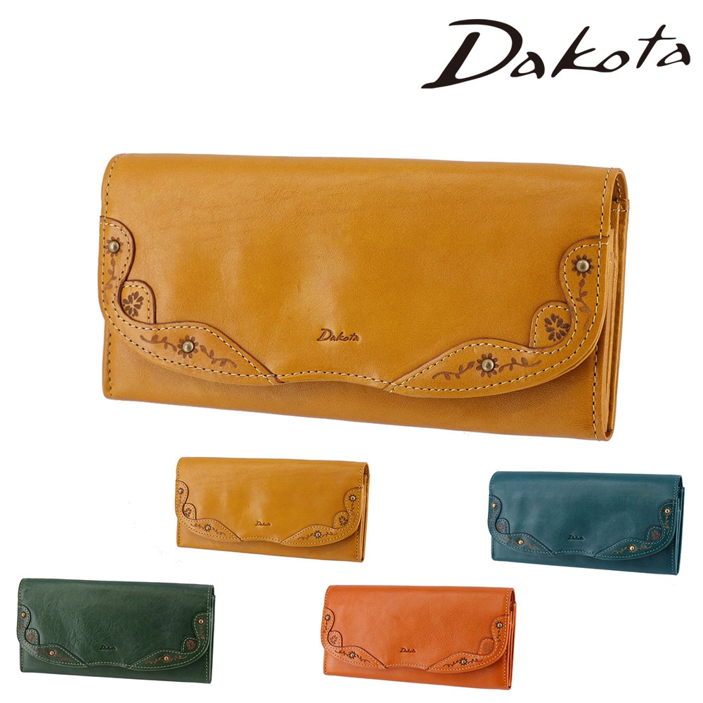 ダコタ Dakota マーゴット 長財布 31602 3.マスタード -53
