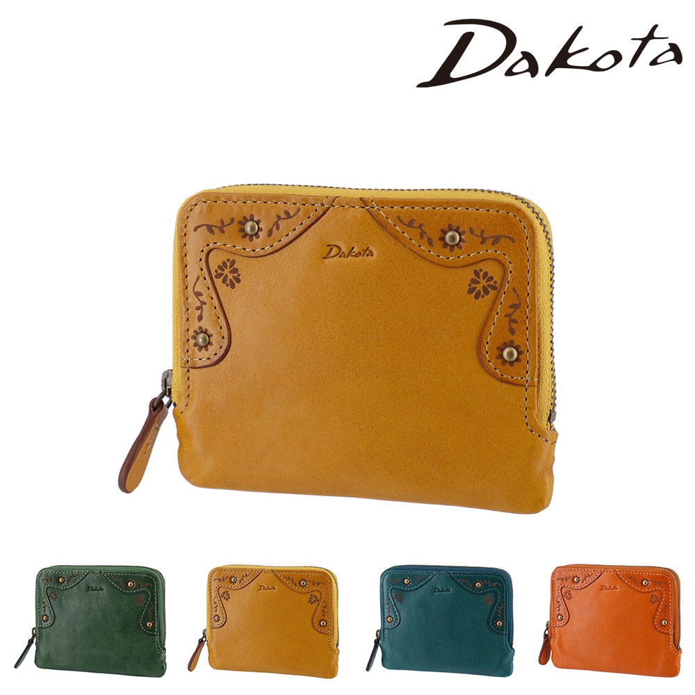 ダコタ Dakota マーゴット ミニ財布 31605 3.マスタード -53