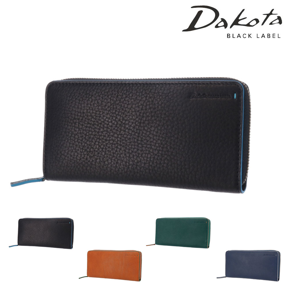 ダコタブラックレーベル Dakota black label グリップ ラウンドファスナー長財布 620123(620113) 1.ブラック 10x10