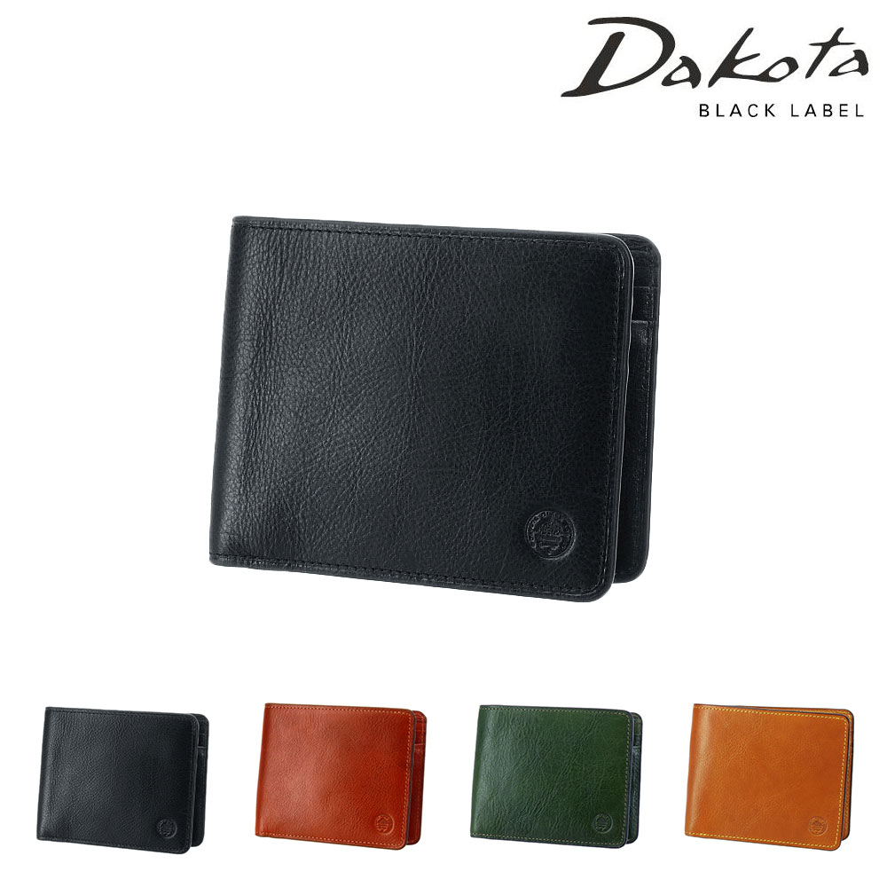 ダコタブラックレーベル Dakota black label エティカ 二つ折り財布 620320(620310) 1.ブラック 10x10