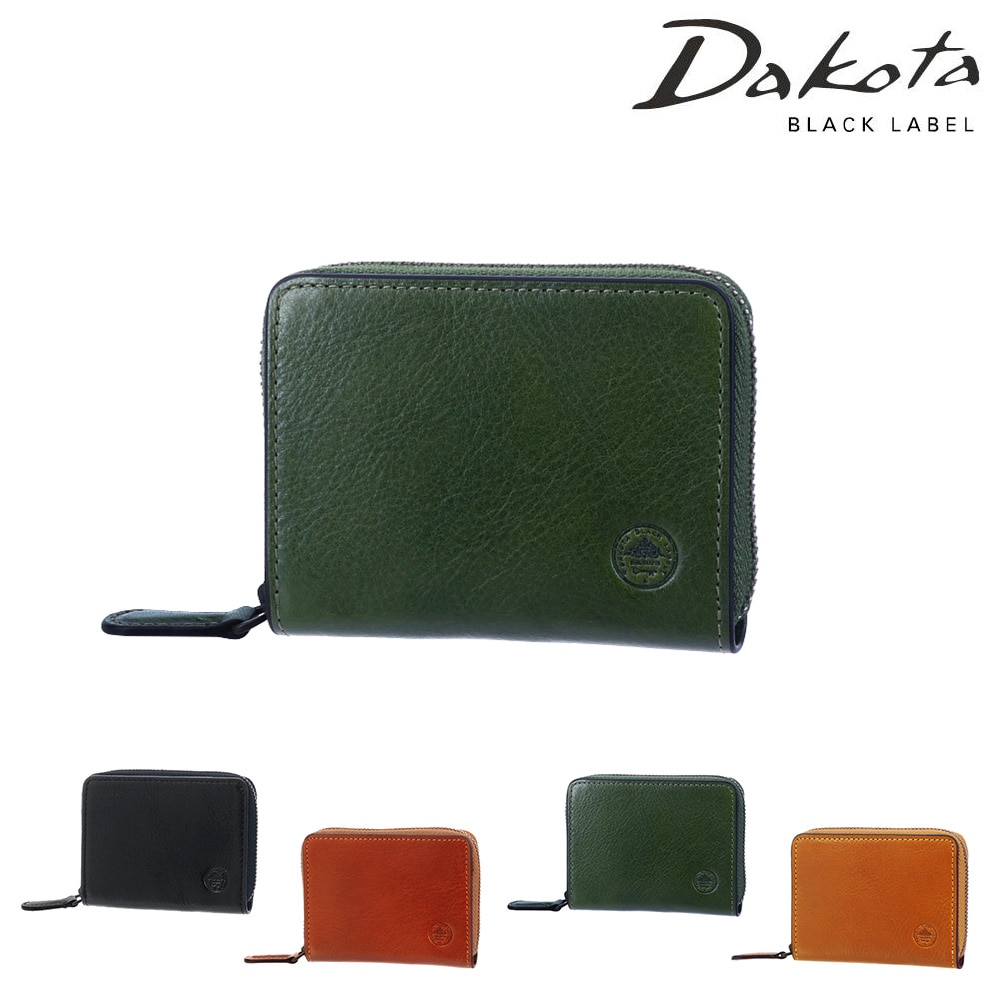 ダコタブラックレーベル Dakota black label エティカ コインケース 620325(620315) 3.グリーン 50x50