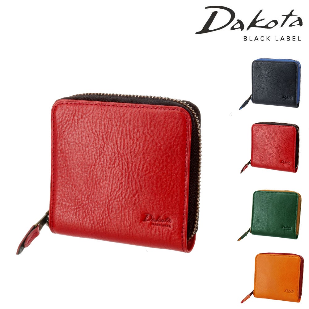 ダコタブラックレーベル Dakota black label キャーロ 二つ折り財布 620821(620811) 2.レッド 30x30
