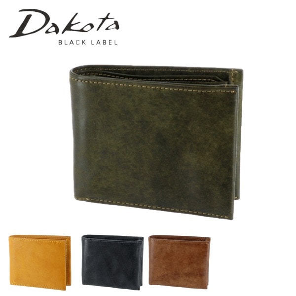 ダコタブラックレーベル Dakota black label ガウディ 二つ折り財布 626810(626800) 3.カーキ 51x51