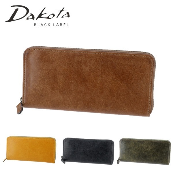 ダコタブラックレーベル Dakota black label ガウディ ラウンドファスナー長財布 626814(626804) 1.ブラック 10x10