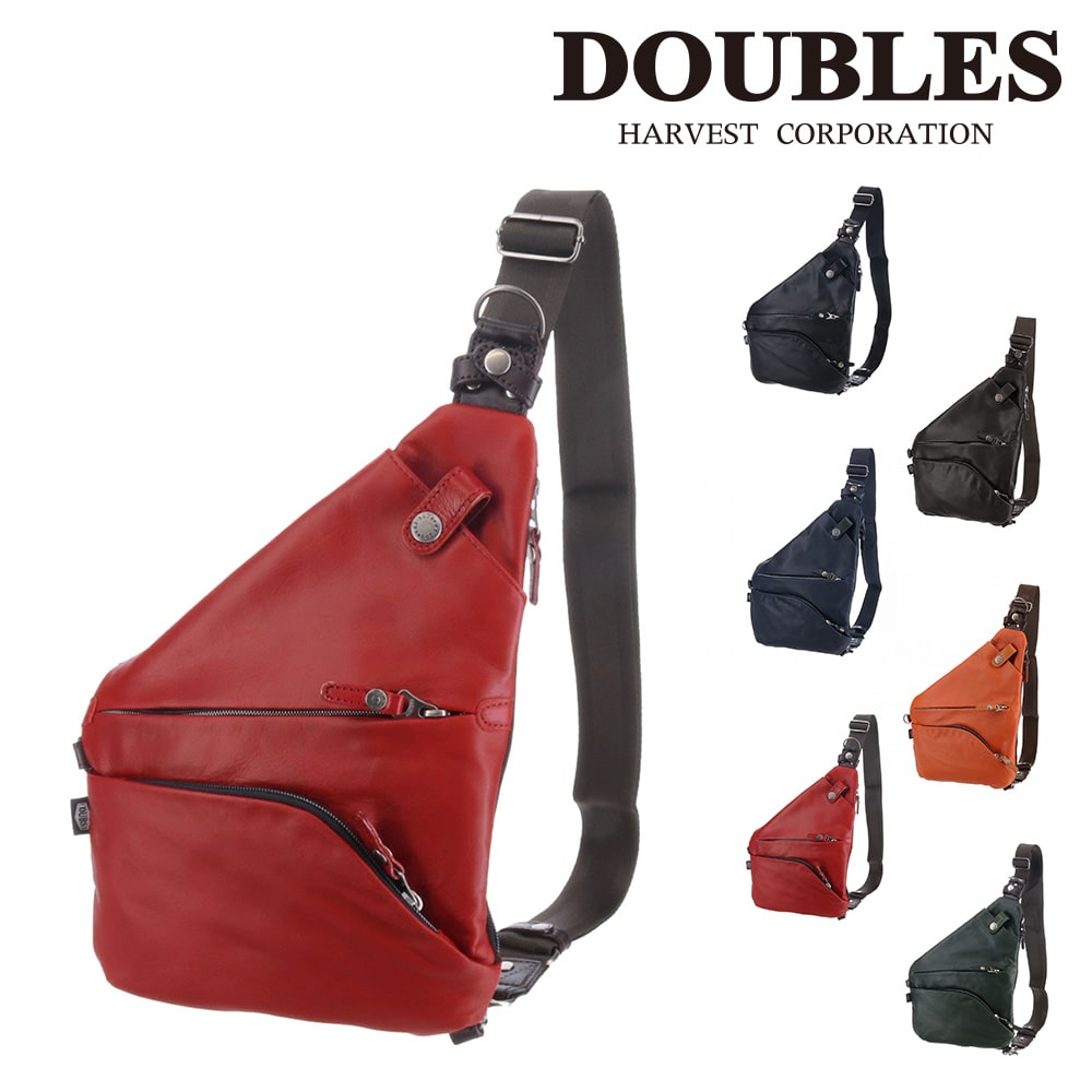 ダブルス DOUBLES ボディバッグ ワンショルダーバッグ jmo7450 5.レッド 30xred