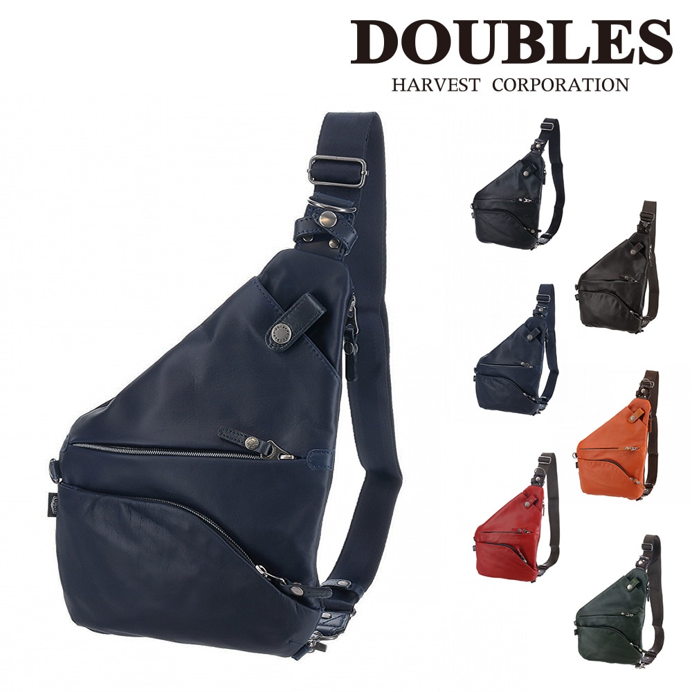 ダブルス DOUBLES ボディバッグ ワンショルダーバッグ jmo7450 3.ネイビー 60xnvy