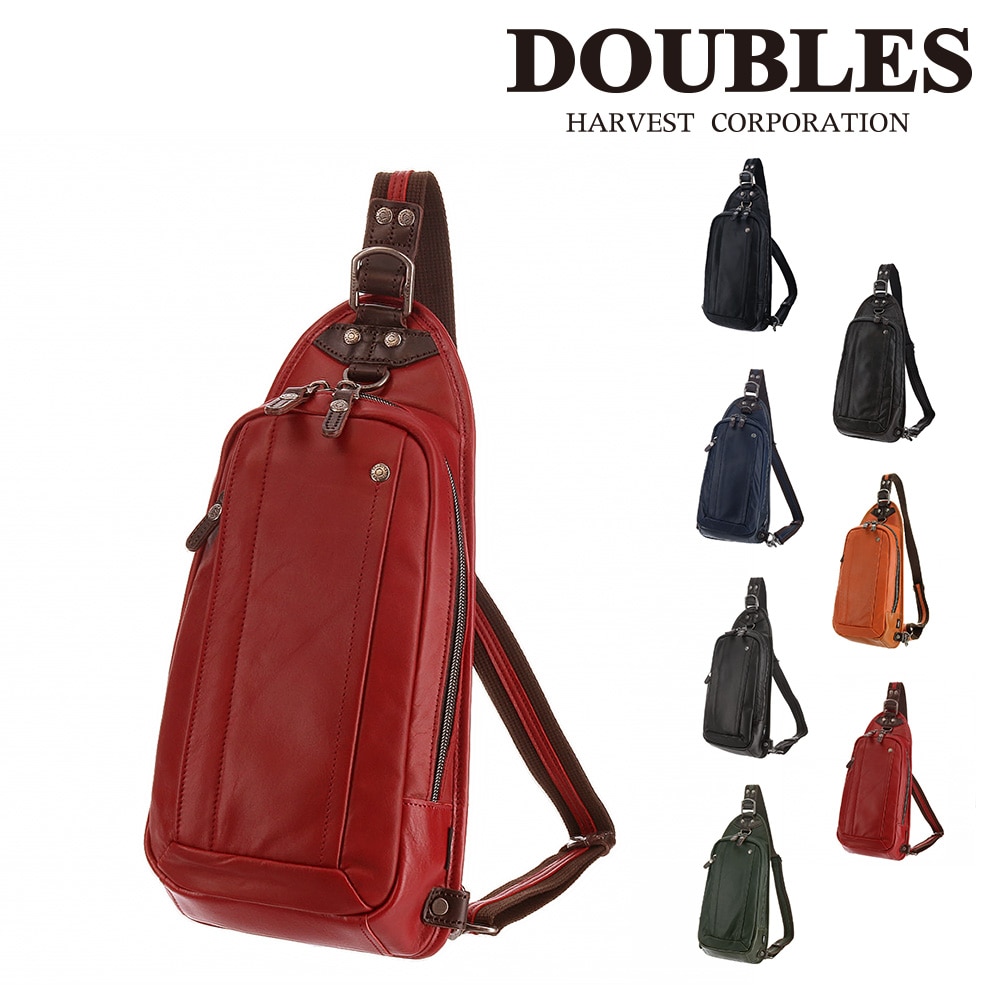 ダブルス DOUBLES ボディバッグ ワンショルダーバッグ vjr7240 6.レッド 30xred