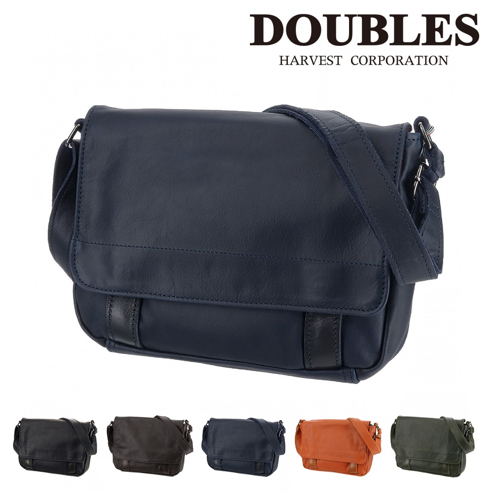 ダブルス DOUBLES フラップショルダーバッグ S vwe1919 3.ネイビー 60xnvy