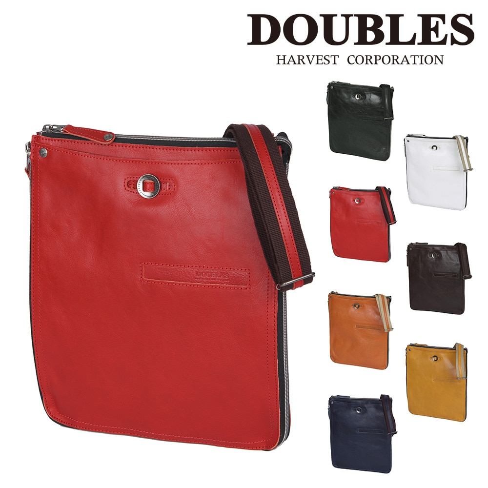 ダブルス DOUBLES ショルダーバッグ 【YHB】 YHB169030xred 3.レッド