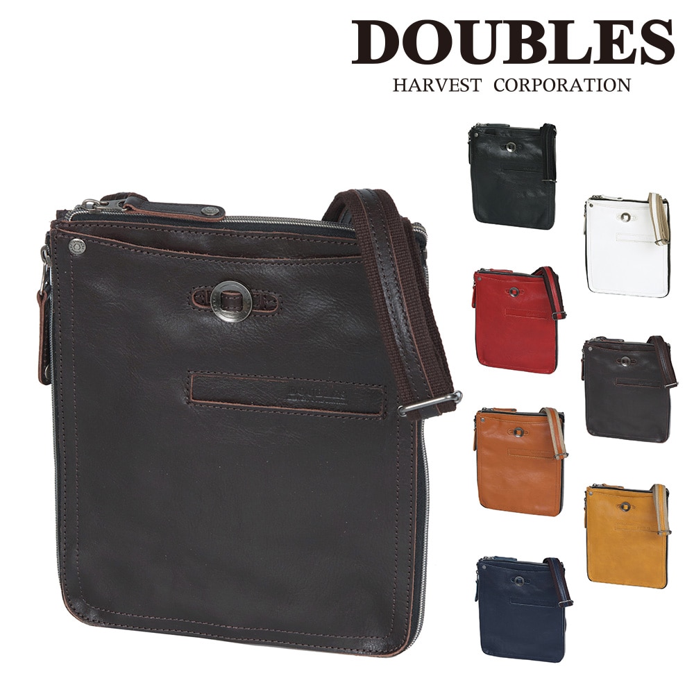 ダブルス DOUBLES ミニショルダーバッグ 【YHB】 YHB169141xdbr 4.ダークブラウン