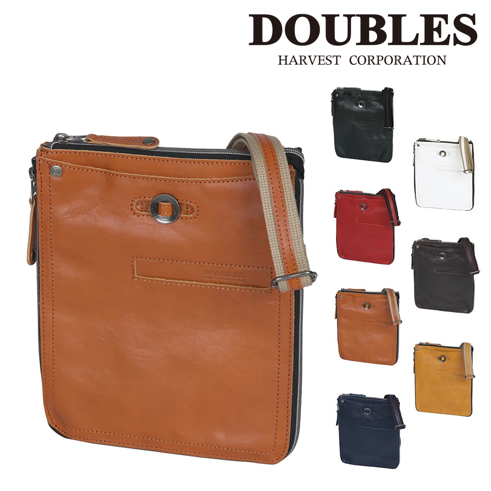 ダブルス DOUBLES ミニショルダーバッグ 【YHB】 YHB169145xca 5.キャメル