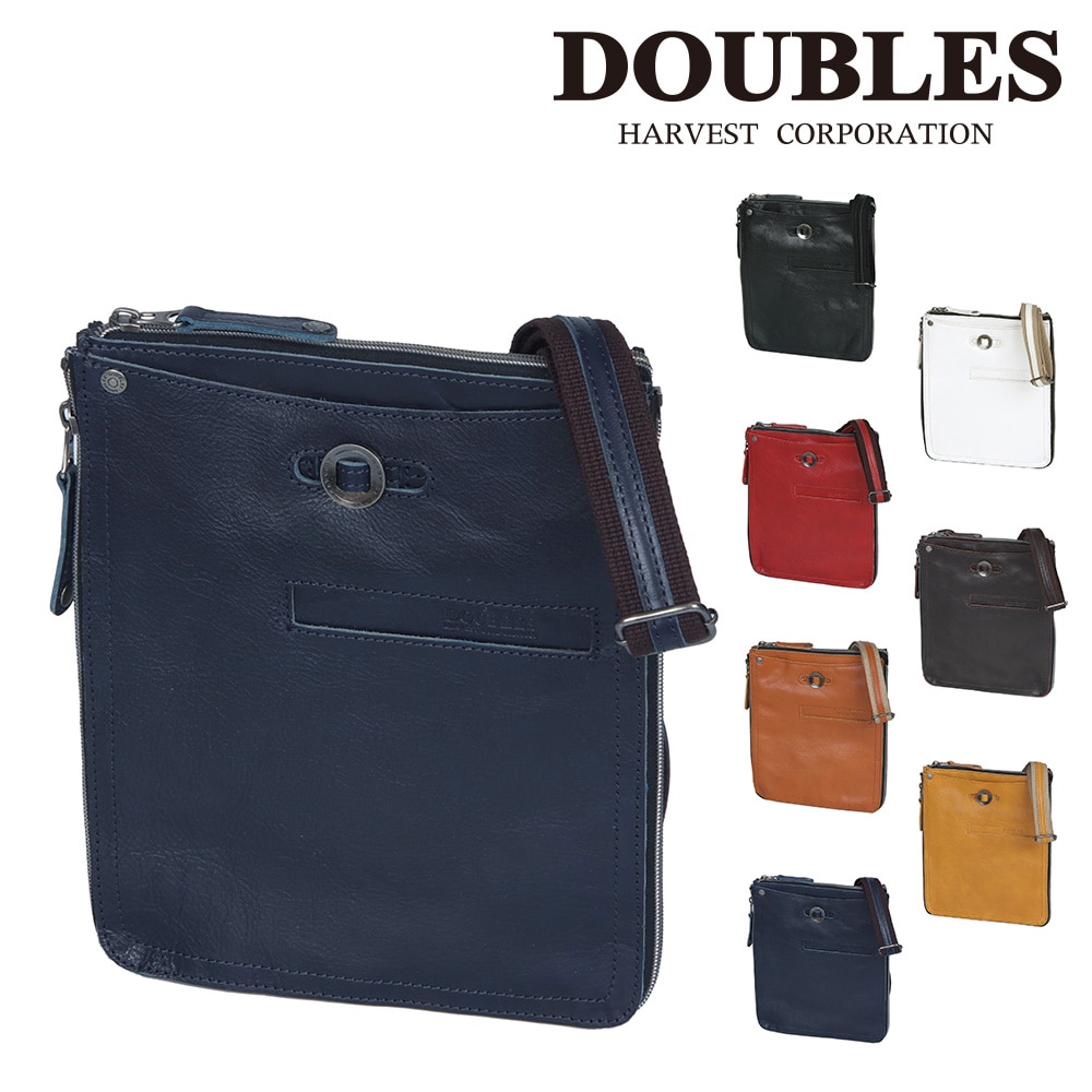 ダブルス DOUBLES ミニショルダーバッグ 【YHB】 YHB169160xnvy 7.ネイビー