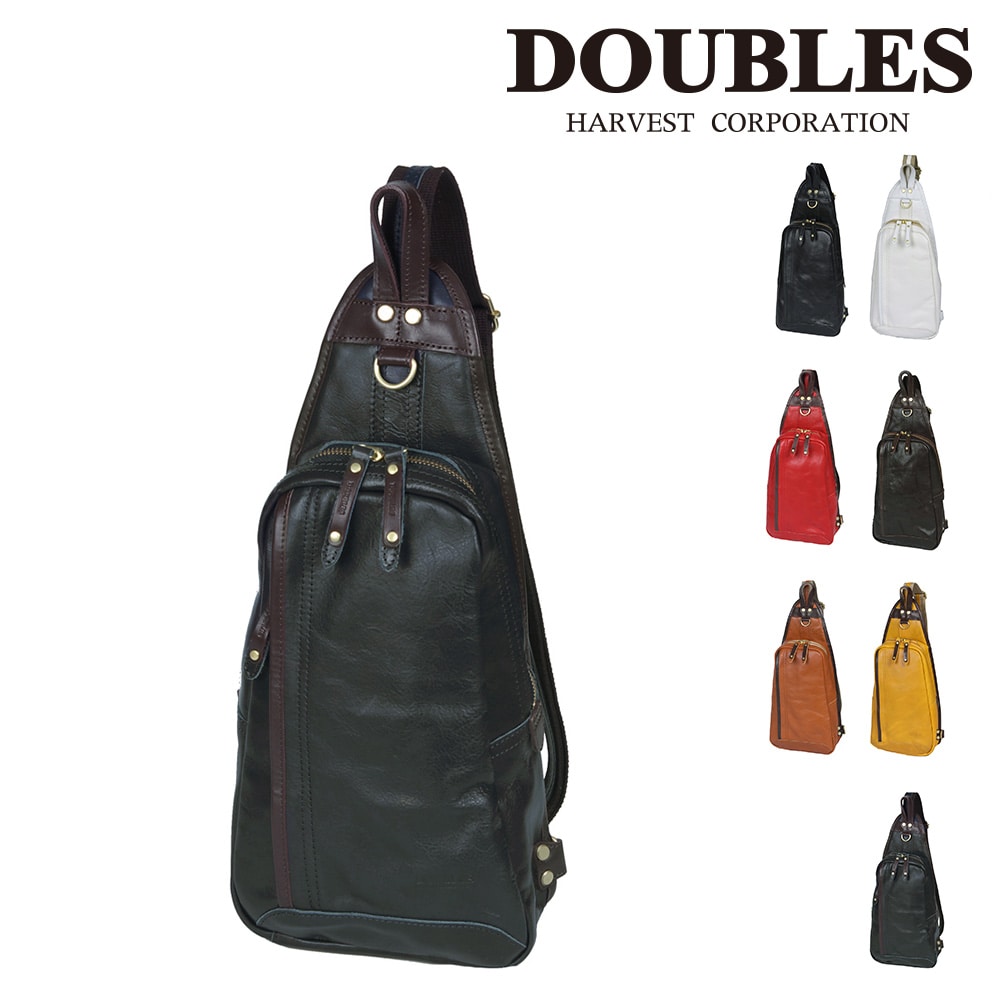 ダブルス DOUBLES ボディバッグ 【YIX】 YIX140160xnvy 7.ネイビー