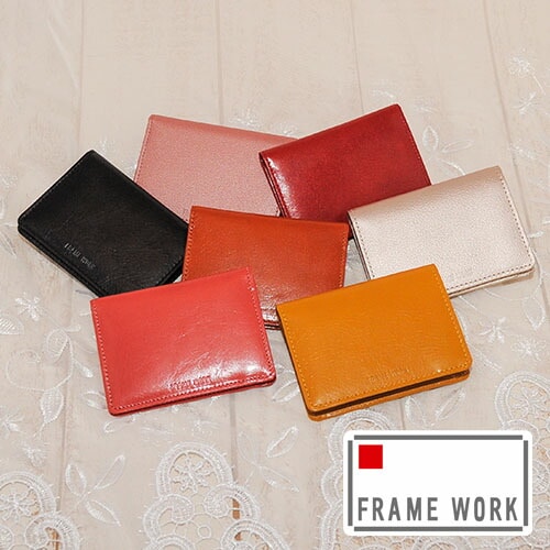 フレームワーク FRAME WORK パスケース 定期入れ 【グロス】 42010 (47010) 4.ピンク