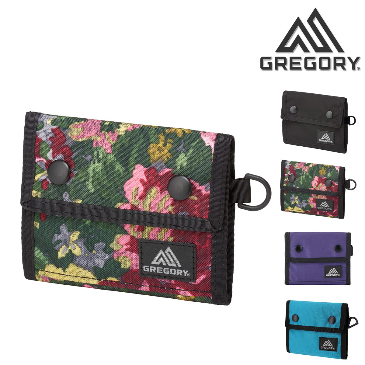 グレゴリー GREGORY 二つ折り財布 SNAP WALLET スナップワレット 2.ガーデンタペストリー -99x190207068931